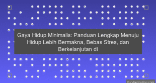 Gaya Hidup Minimalist
