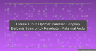 Hidrasi Tubuh Optimal