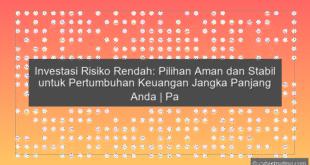 Investasi Risiko Rendah