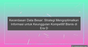 Kecerdasan Data Besar