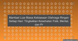 Kebiasaan Olahraga Ringan