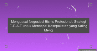 Negosiasi Bisnis Profesional