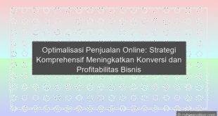 Optimalisasi Penjualan Online