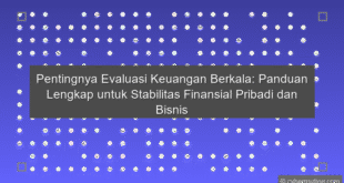 Evaluasi Keuangan Berkala