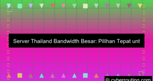server thailand bandwidth besar