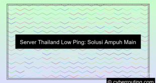 visual server thailand low ping