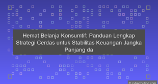 Hemat Belanja Konsumtif