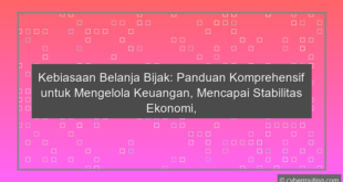 Kebiasaan Belanja Bijak