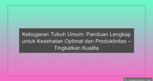Kebugaran Tubuh Umum