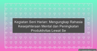 Kegiatan Seni Harian