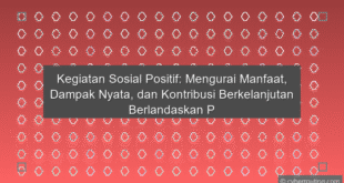 Kegiatan Sosial Positif