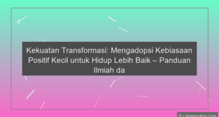 Kebiasaan Positif Kecil
