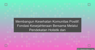 Kesehatan Komunitas Positif