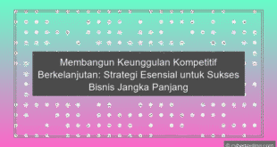 Keunggulan Kompetitif Berkelanjutan