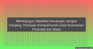 Stabilitas Keuangan Jangka