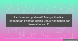 Pengeluaran Prioritas Utama