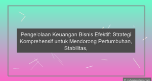 Pengelolaan Keuangan Bisnis