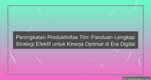 Peningkatan Produktivitas Tim