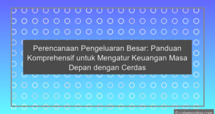 Perencanaan Pengeluaran Besar
