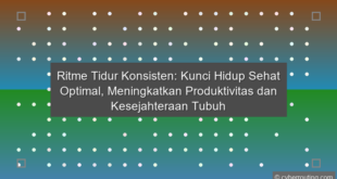 Ritme Tidur Konsisten