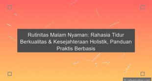 Rutinitas Malam Nyaman
