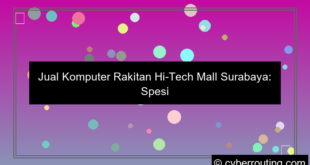 gambar jual komputer rakitan hi tech mall surabaya
