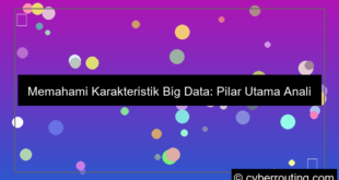karakteristik big data adalah