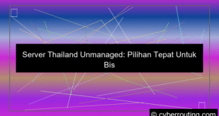 server thailand unmanaged