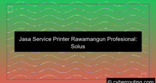 service printer rawamangun