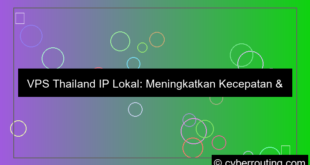 vps thailand ip lokal