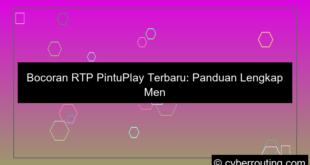 grafik bocoran rtp pintuplay terbaru