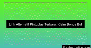ilustrasi link alternatif pintuplay bonus bulanan