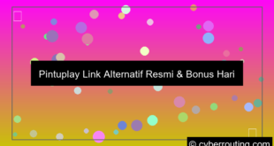 link alternatif pintuplay bonus hari ini