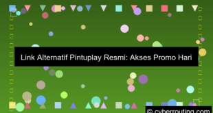 visual link alternatif pintuplay promo hari ini