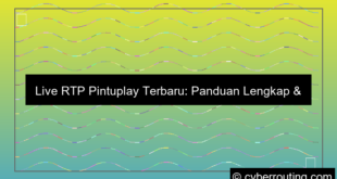 live rtp pintuplay terbaru