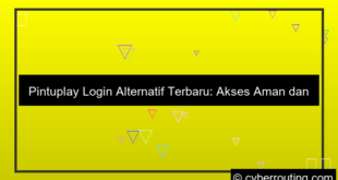 ilustrasi pintuplay login alternatif terbaru