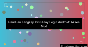 desain pintuplay login android