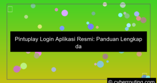 pintuplay login aplikasi resmi
