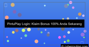 pintuplay login bonus 100 persen