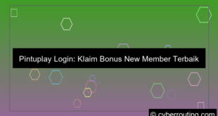 pintuplay login bonus new member