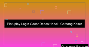 pintuplay login gacor deposit kecil