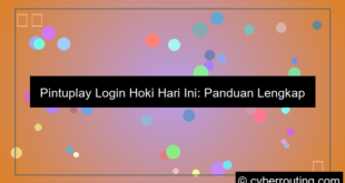 visual pintuplay login hoki hari ini