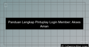 pintuplay login member