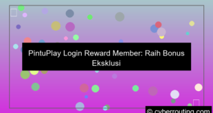 gambar pintuplay login reward member