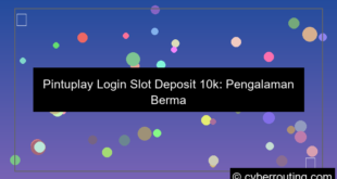 pintuplay login slot deposit 10k
