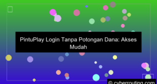pintuplay login tanpa potongan dana