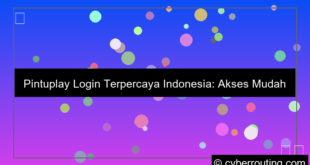 pintuplay login terpercaya indonesia