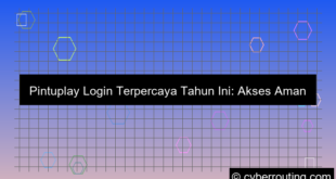 pintuplay login terpercaya tahun ini