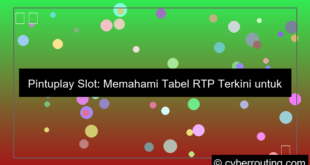 pintuplay slot tabel rtp