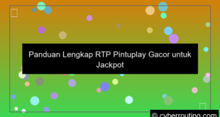 rtp pintuplay gacor jackpot besar